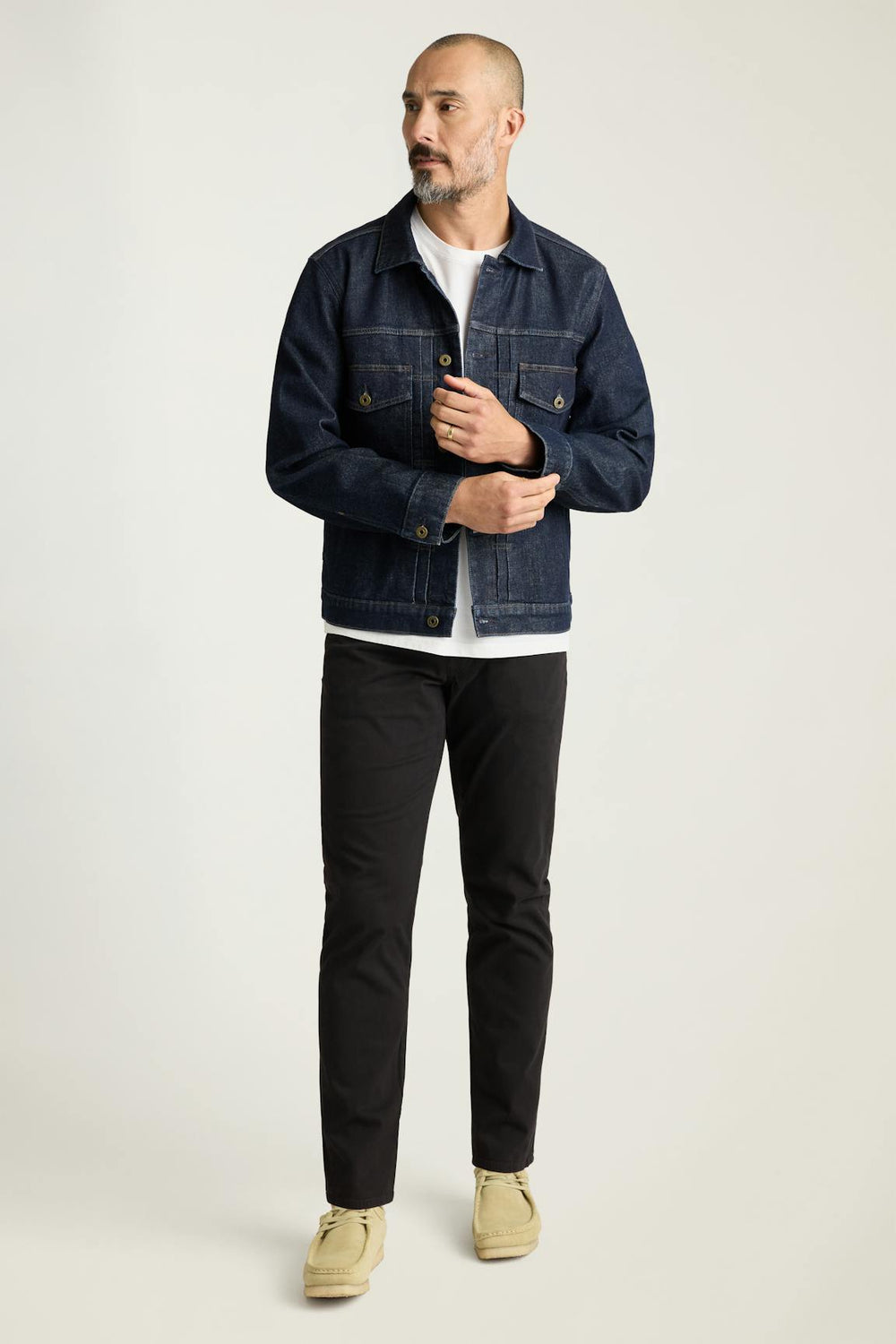 Italian Brushed 5-Pocket Pants