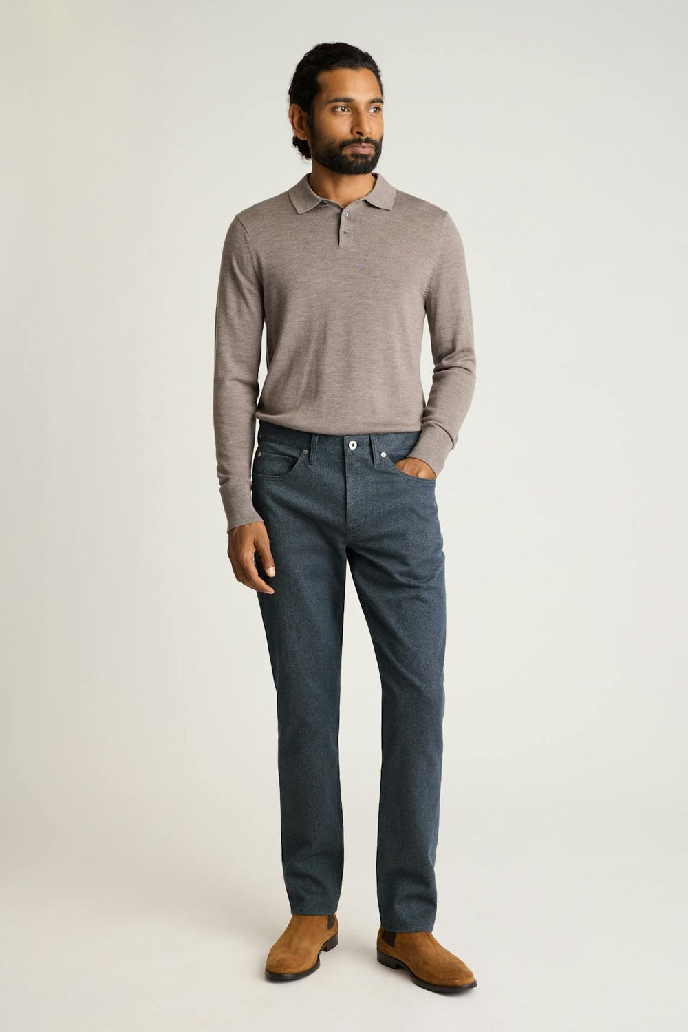 Ridgewood Textured 5-Pocket Pant