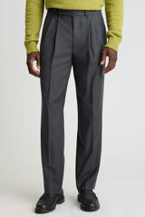 Italian Pleated Wool Trouser
