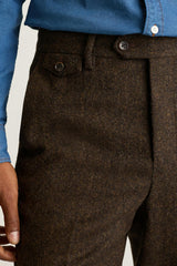 Jetsetter British Tweed Dress Pant