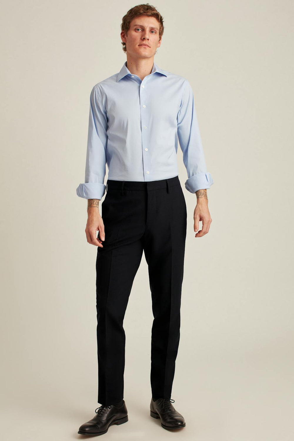 Italian Stretch Wool Dress Pants