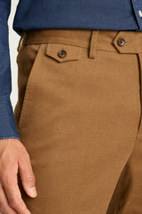 Jetsetter Italian Brushed Cotton Dress Pant