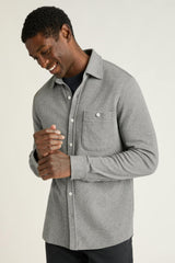 Waffle Button Down Shirt