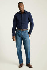 Tech Pique Button Down Shirt