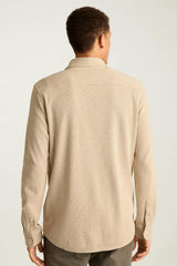 Waffle Button Down Shirt