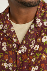 Riviera Silk Blend Cabana Shirt