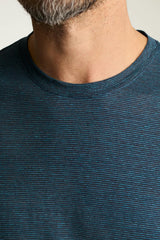 Linen Crew Neck Tee