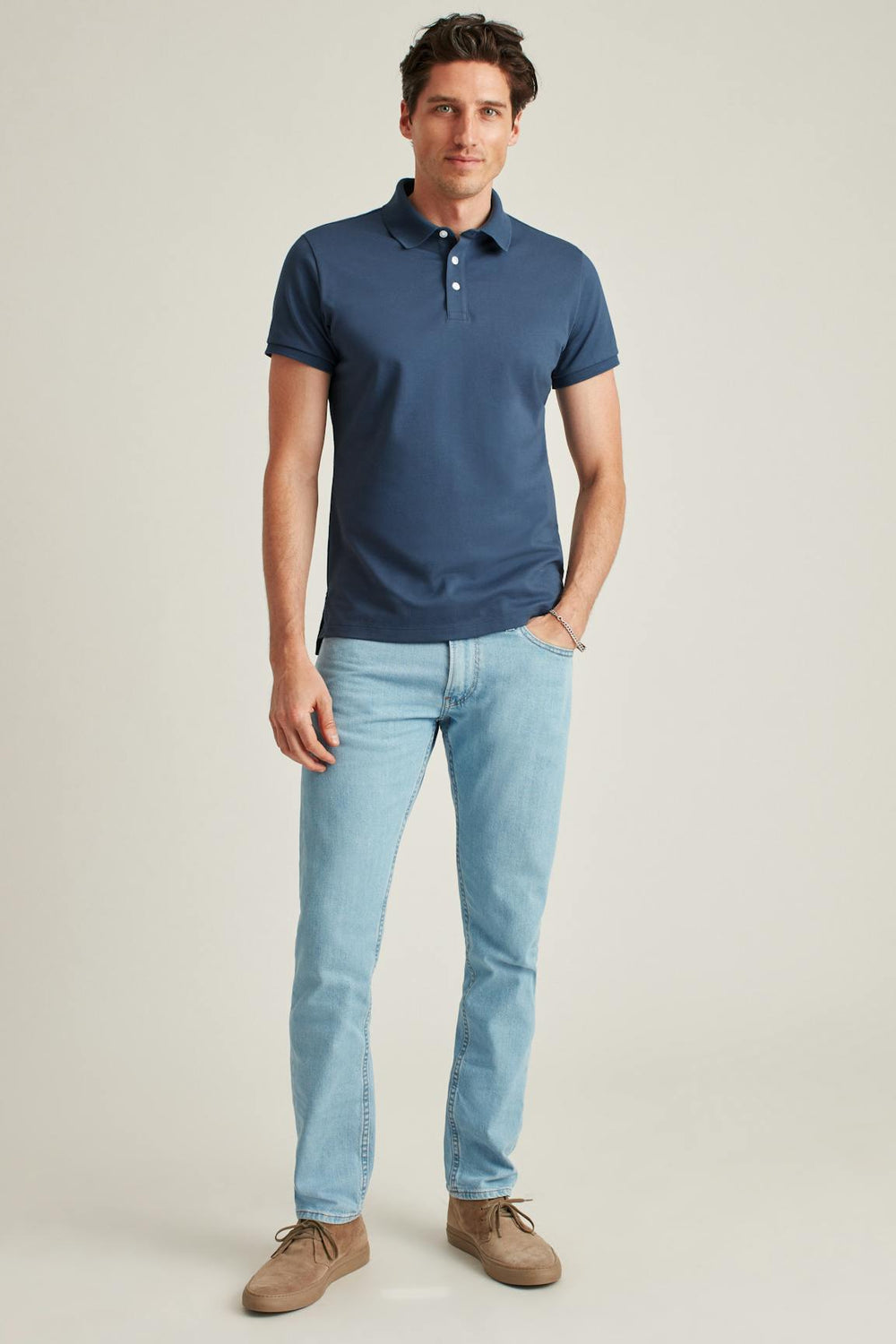 Stretch Pique Polo