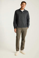 Refined Long Sleeve Polo