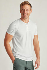 Pima Performance Short Sleeve Henley