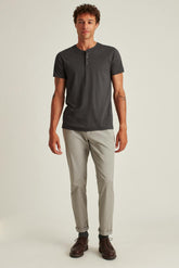 Pima Performance Short Sleeve Henley