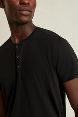 Pima Performance Short Sleeve Henley