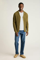 Hudson Long Sleeve Sweater Polo