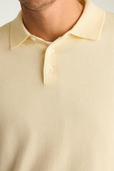 Merino Long Sleeve Sweater Polo