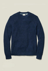 Linen Cotton Roll Neck Sweater