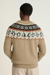 Disco Penguin Fair Isle Sweater