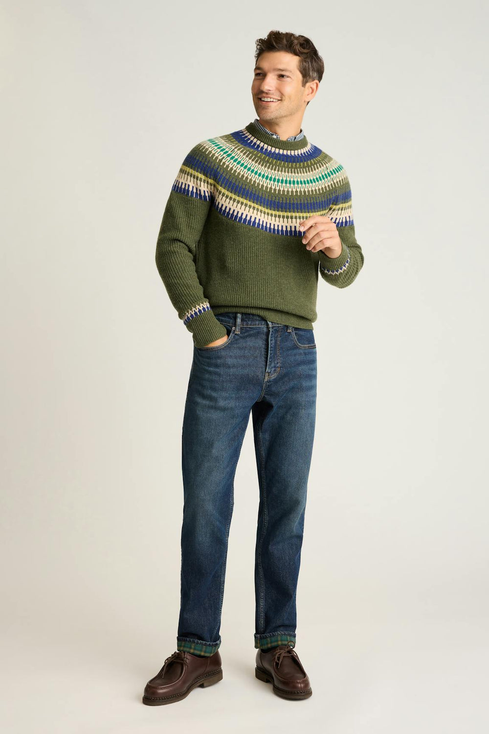 Jazzy Fair Isle Sweater