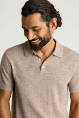 Cashmere Sweater Polo