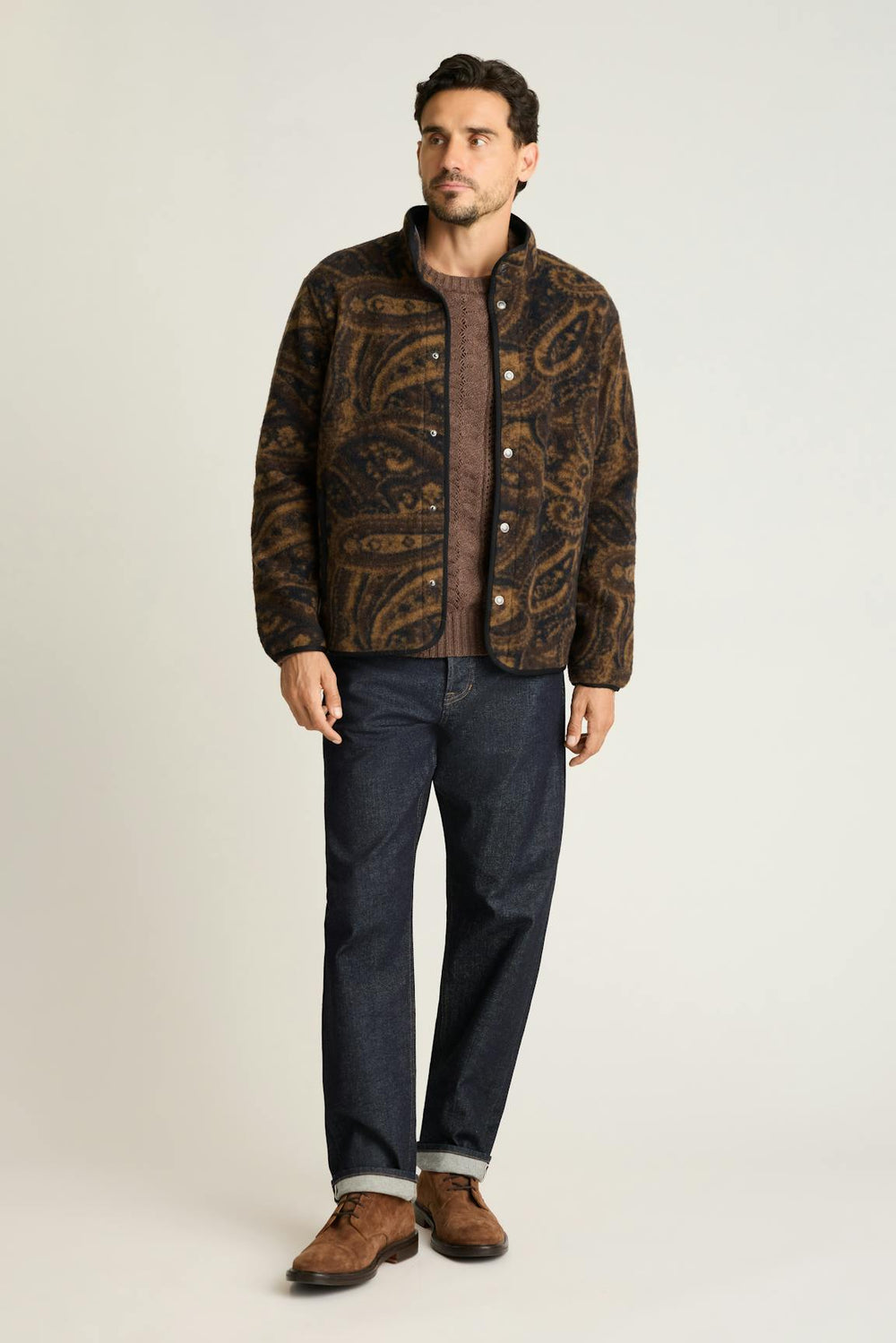 Italian Wool Fleece Jacket