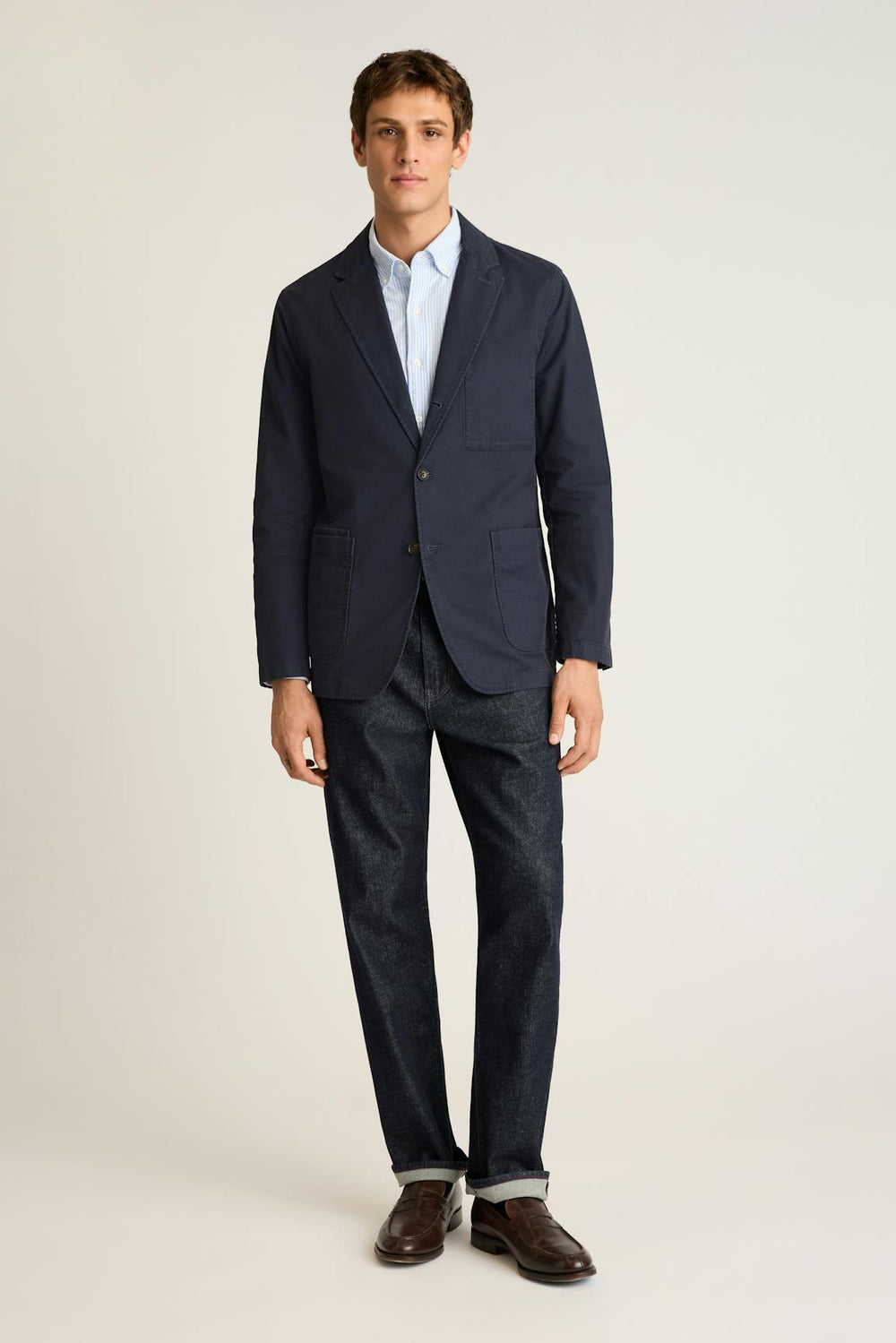 Jetsetter Washed Cotton Blazer
