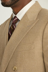 Jetsetter Italian Flannel Double Breasted Blazer