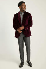 Jetsetter Italian Velvet Blazer