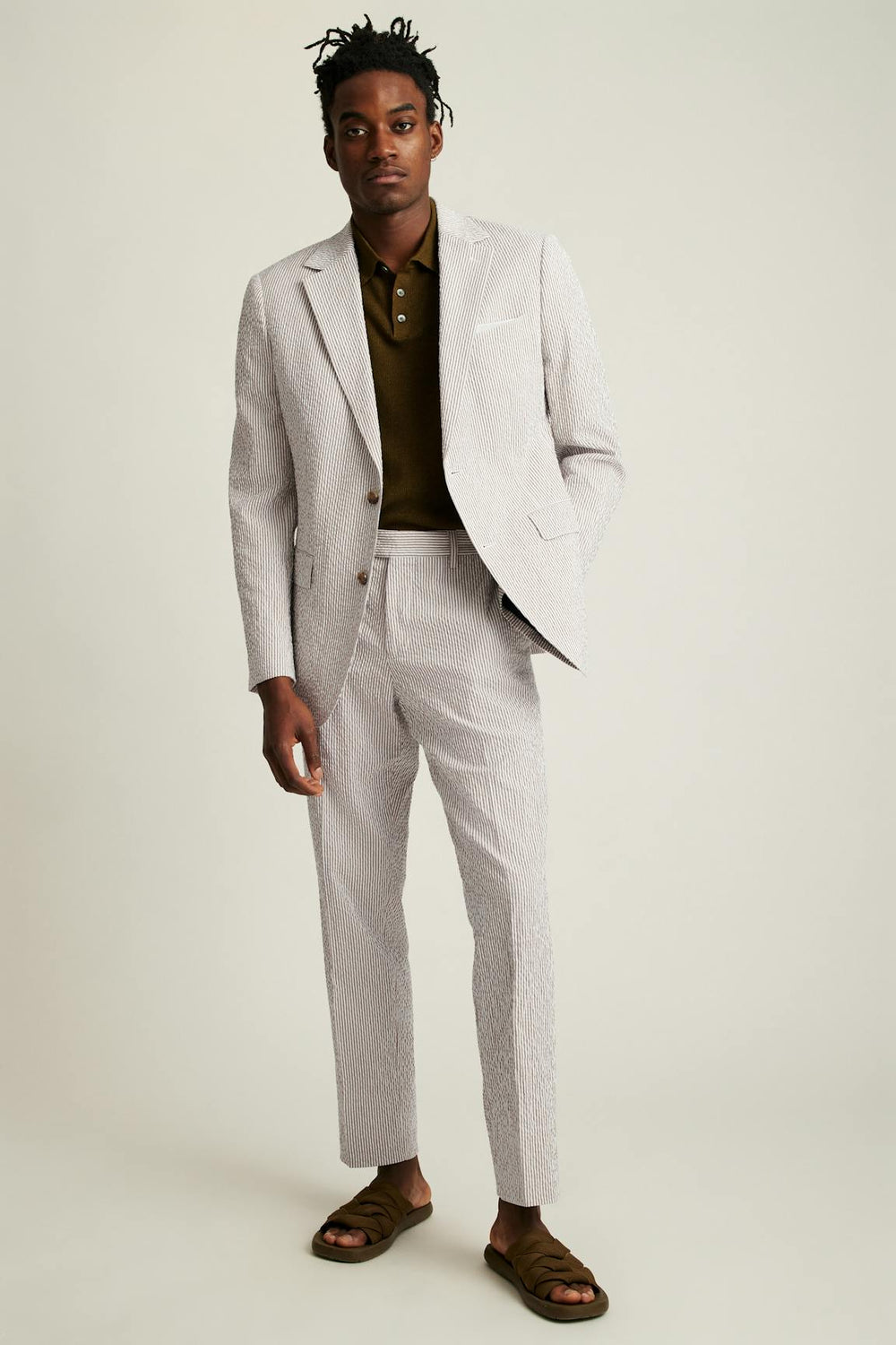 Jetsetter Italian Seersucker Blazer