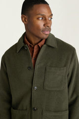 Wool Cashmere Chore Jacket