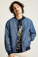 Chambray Bomber