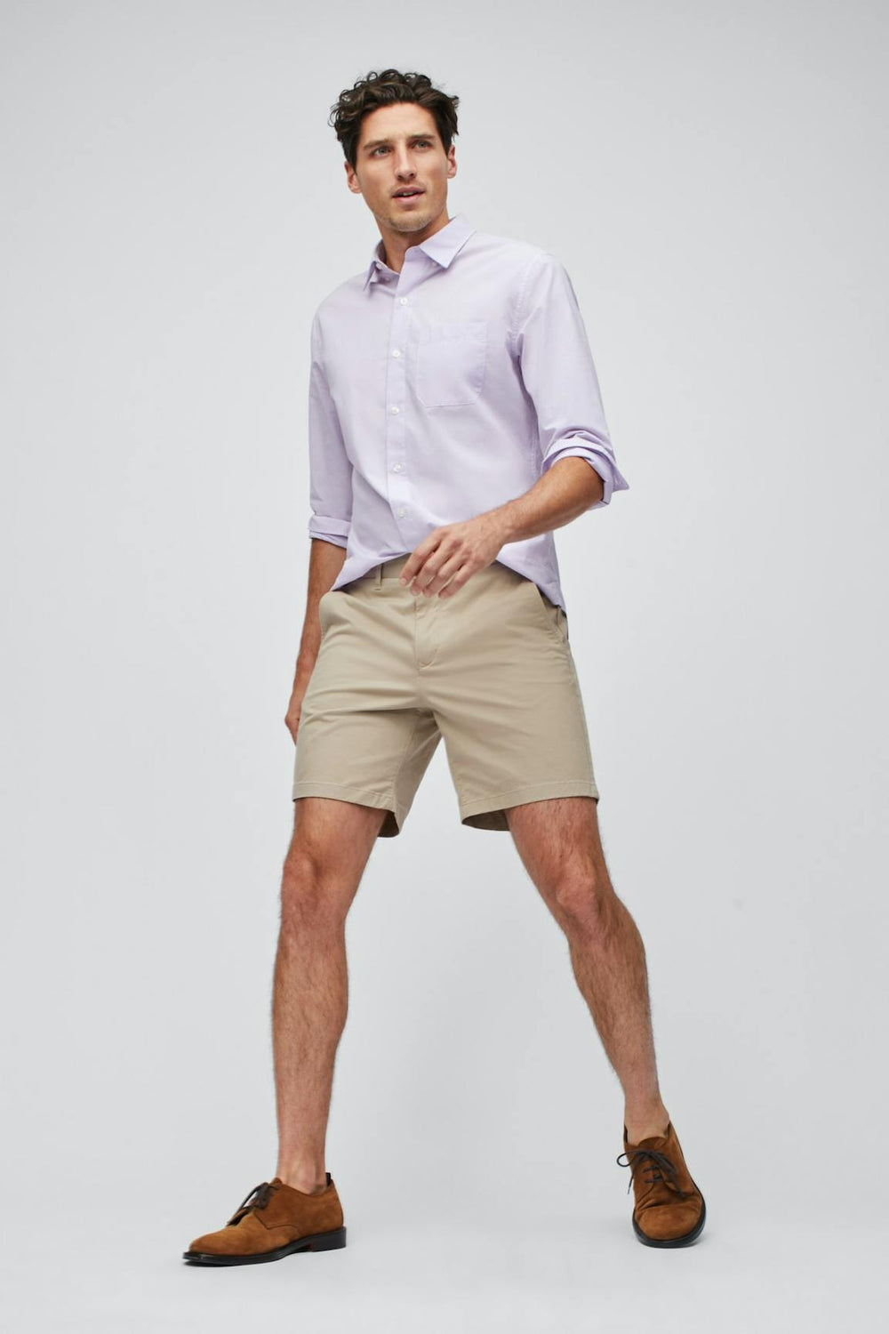 Stretch Washed Chino Shorts