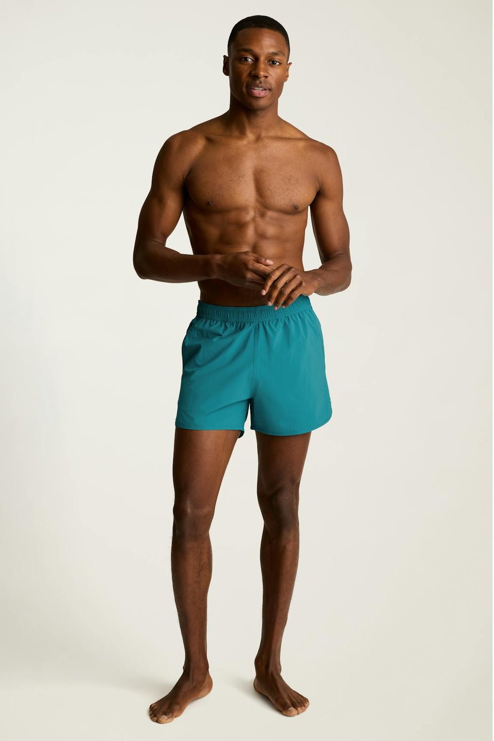 Throwback Swim Trunks