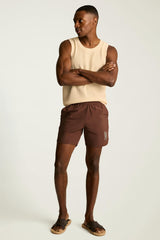 Throwback Swim Trunks