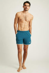 Throwback Swim Trunks