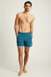 Throwback Swim Trunks