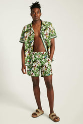 Throwback Swim Trunks