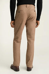 Brushed Herringbone Chino
