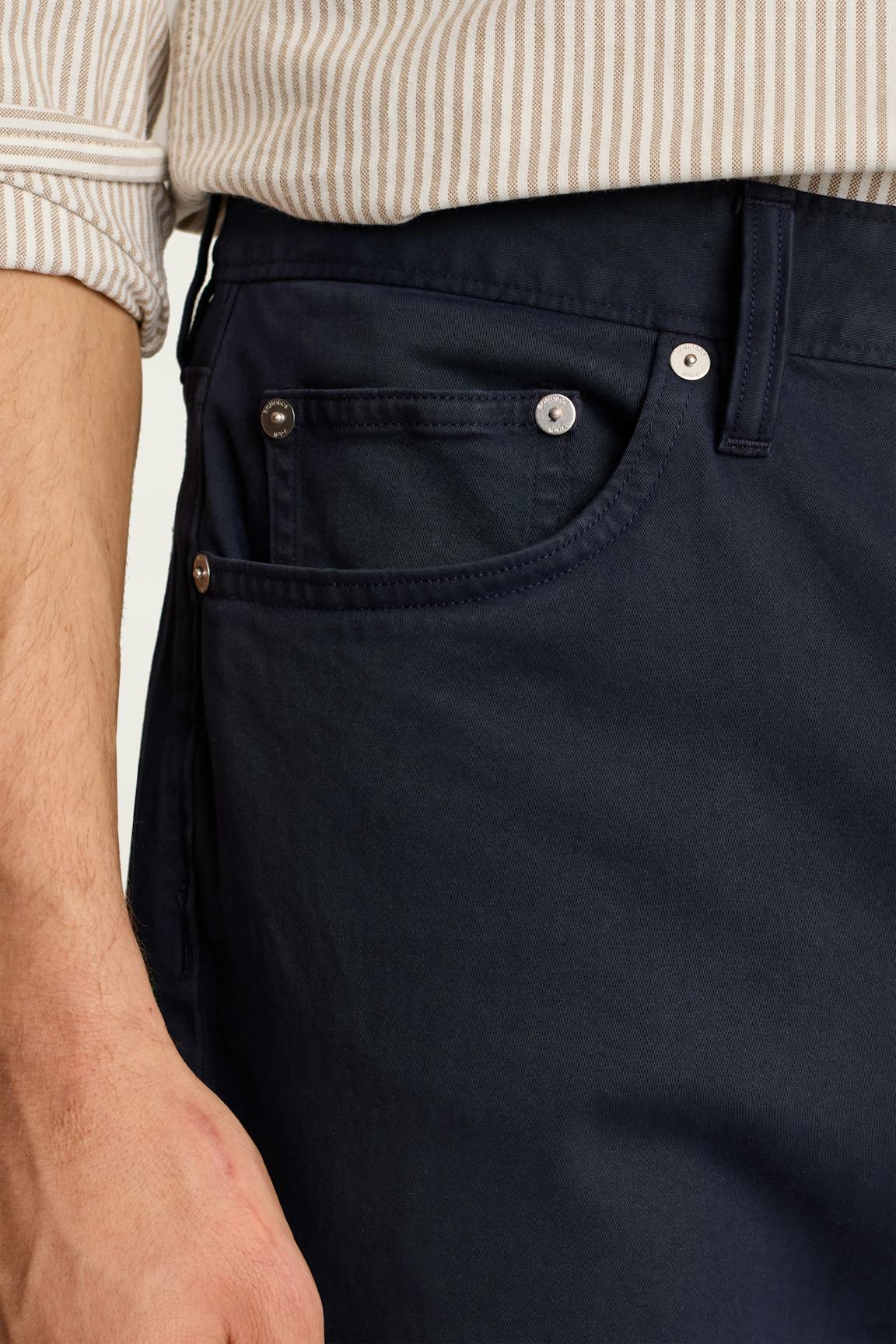 Italian Brushed 5-Pocket Pants