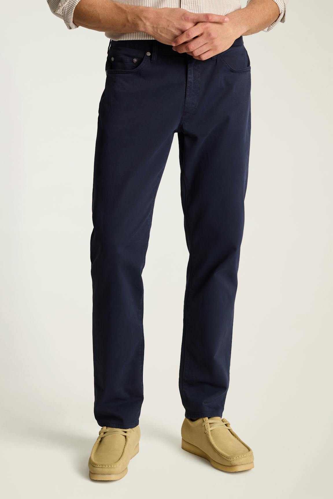 Italian Brushed 5-Pocket Pants