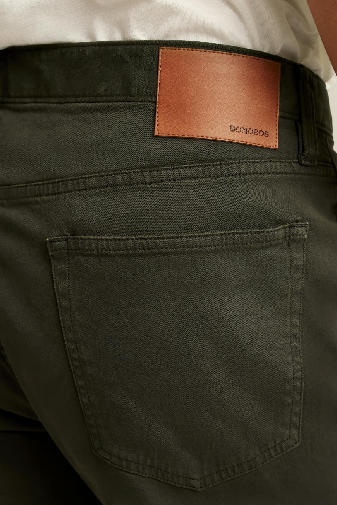 Italian Brushed 5-Pocket Pants