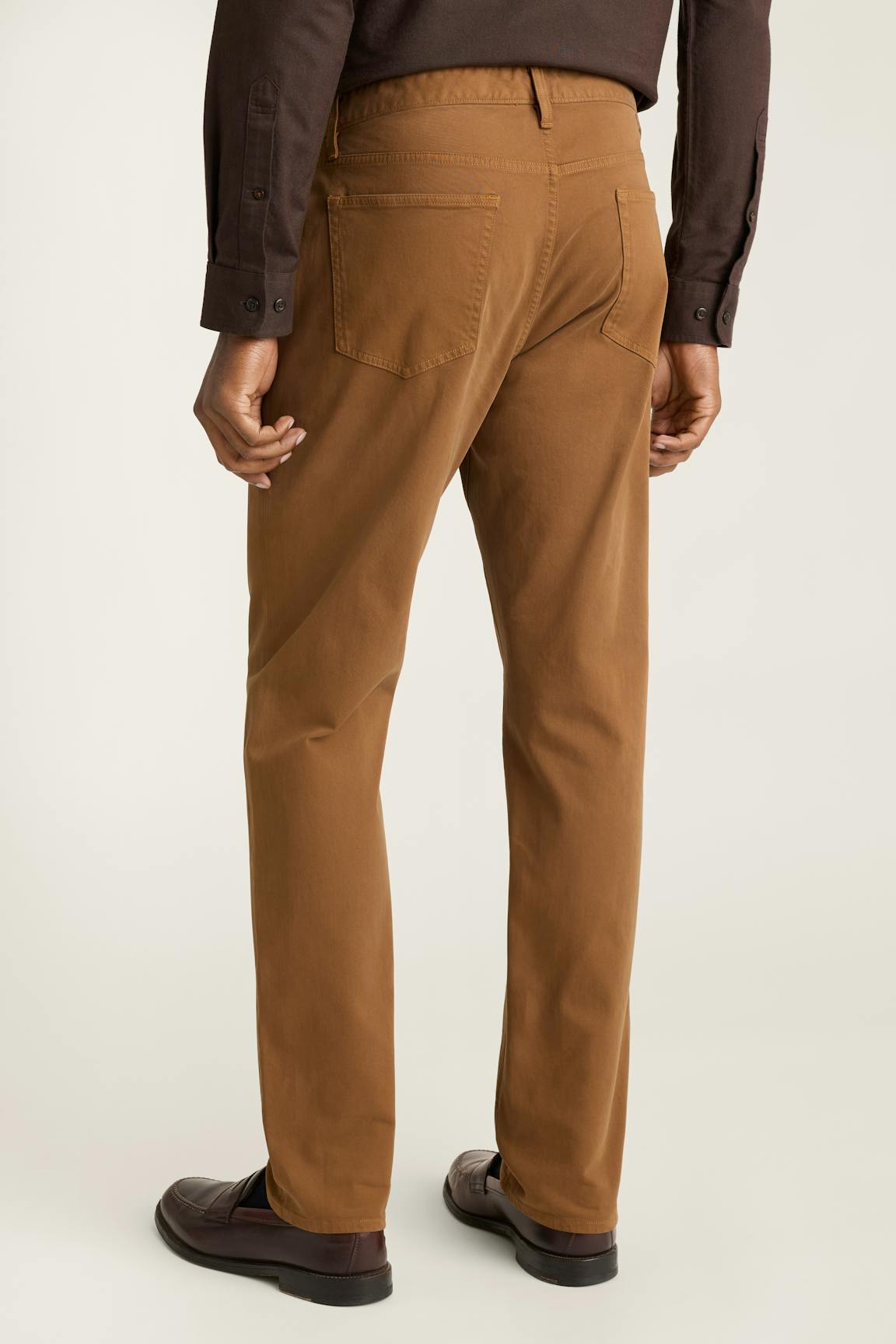 Italian Brushed 5-Pocket Pants