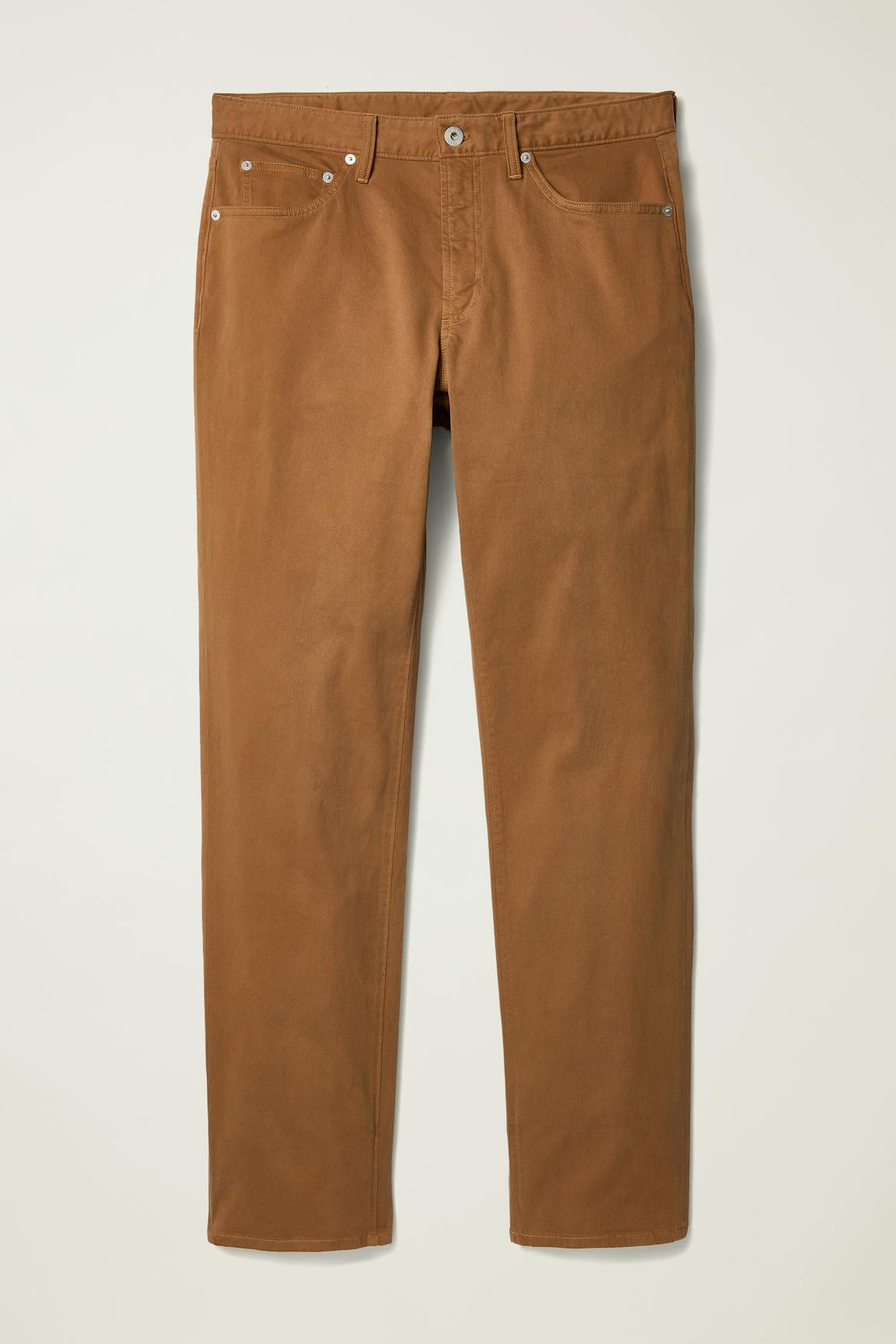 Italian Brushed 5-Pocket Pants