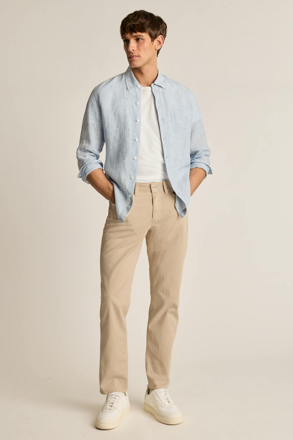 Italian Brushed 5-Pocket Pants