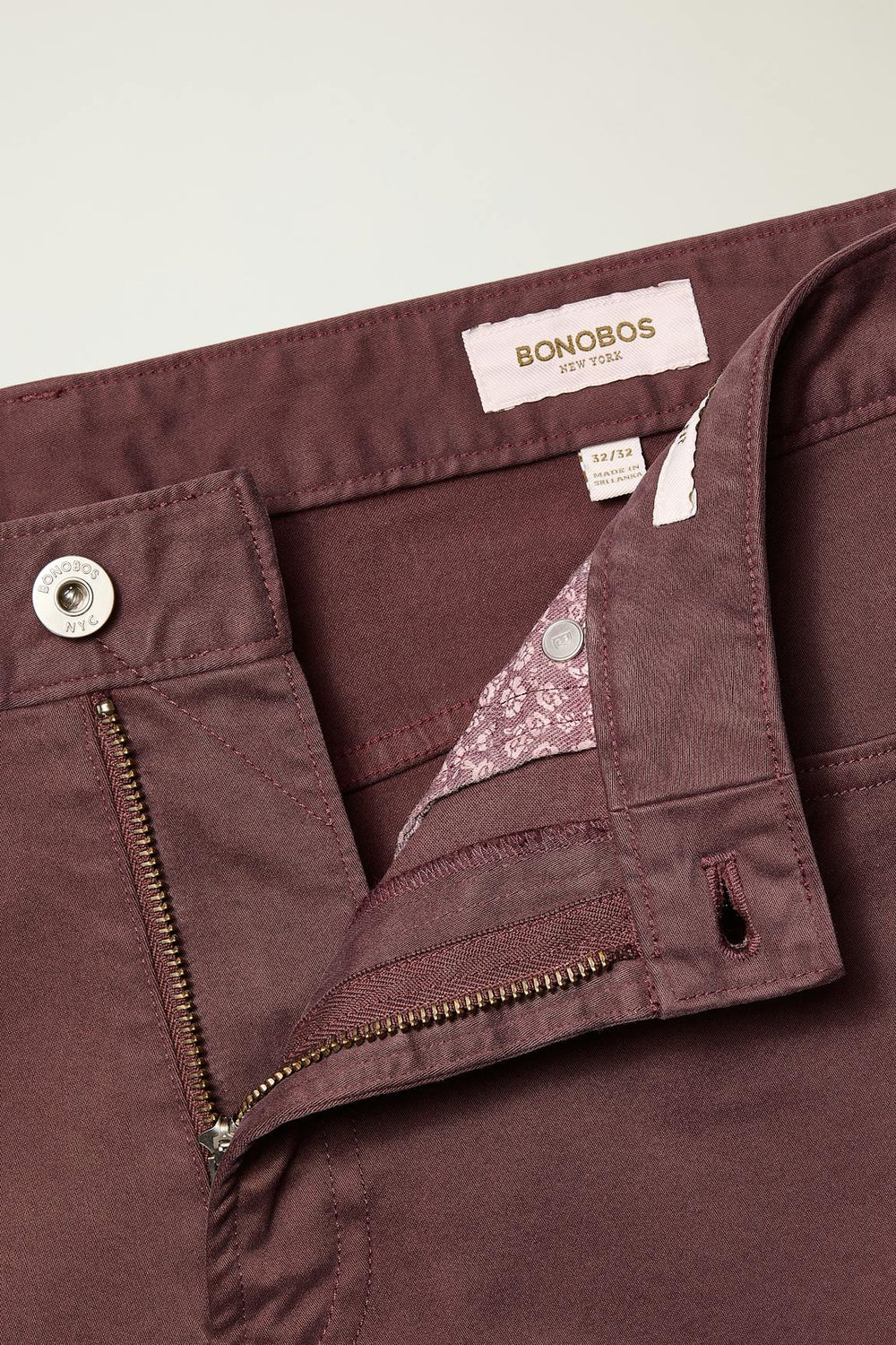 Italian Brushed 5-Pocket Pants