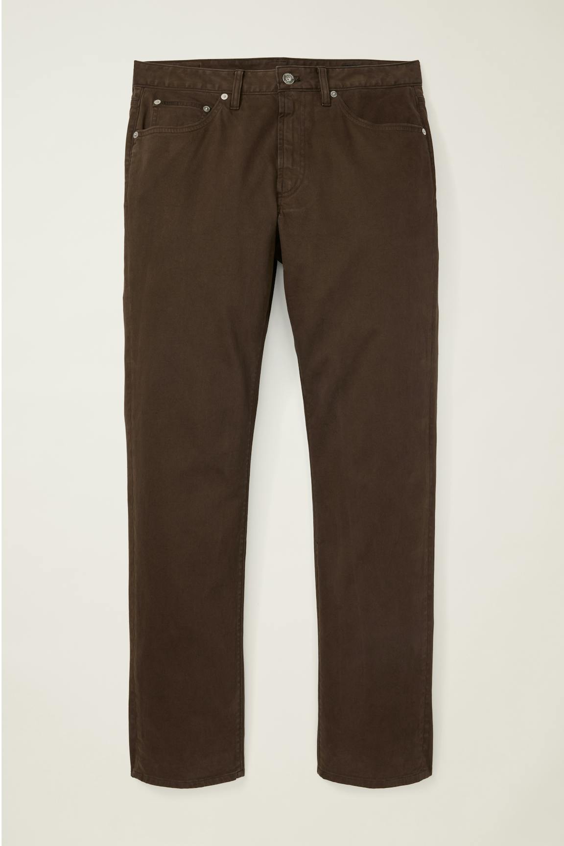 Italian Brushed 5-Pocket Pants