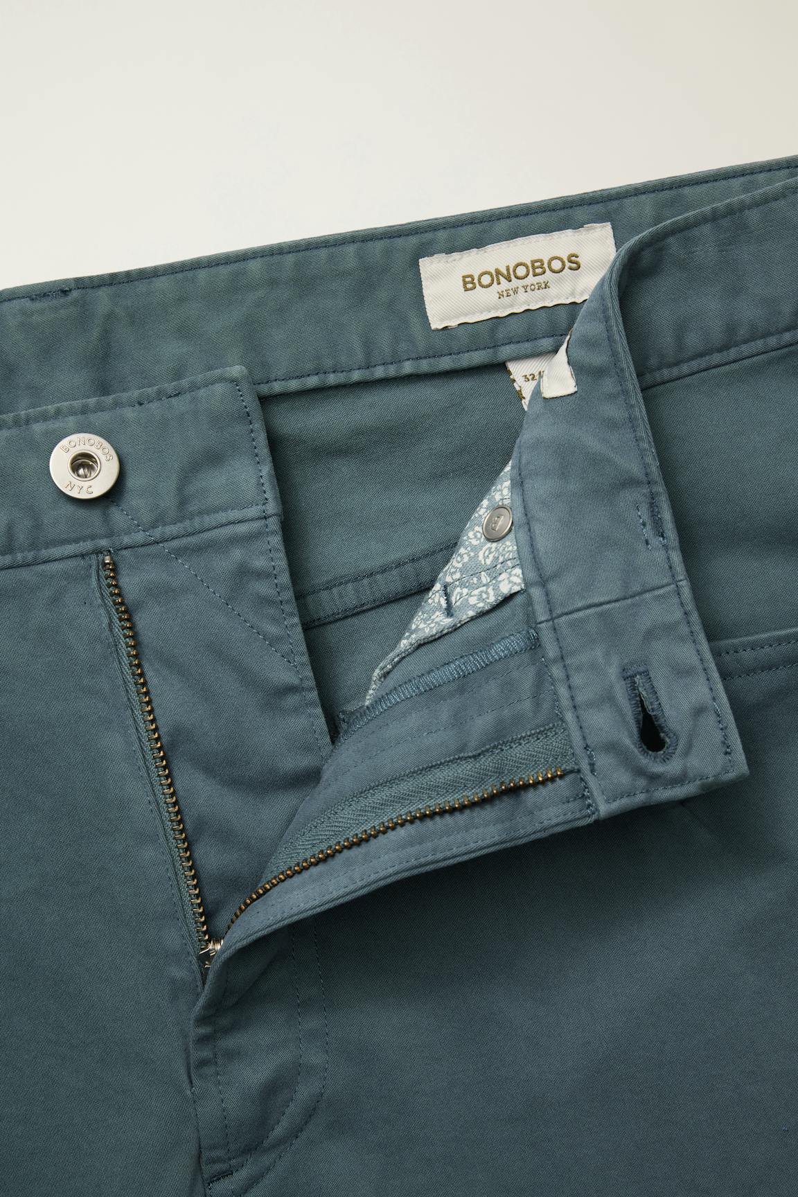 Italian Brushed 5-Pocket Pants