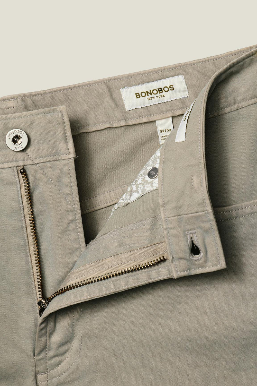 Italian Brushed 5-Pocket Pants