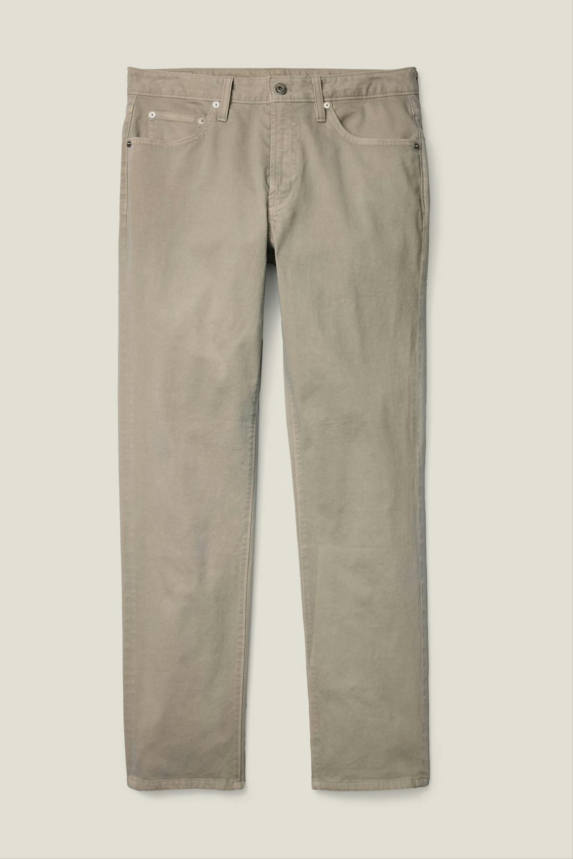 Italian Brushed 5-Pocket Pants