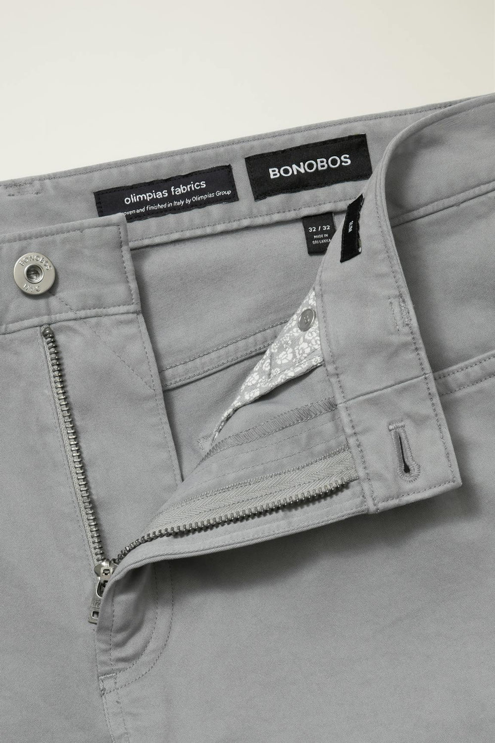 Italian Brushed 5-Pocket Pants