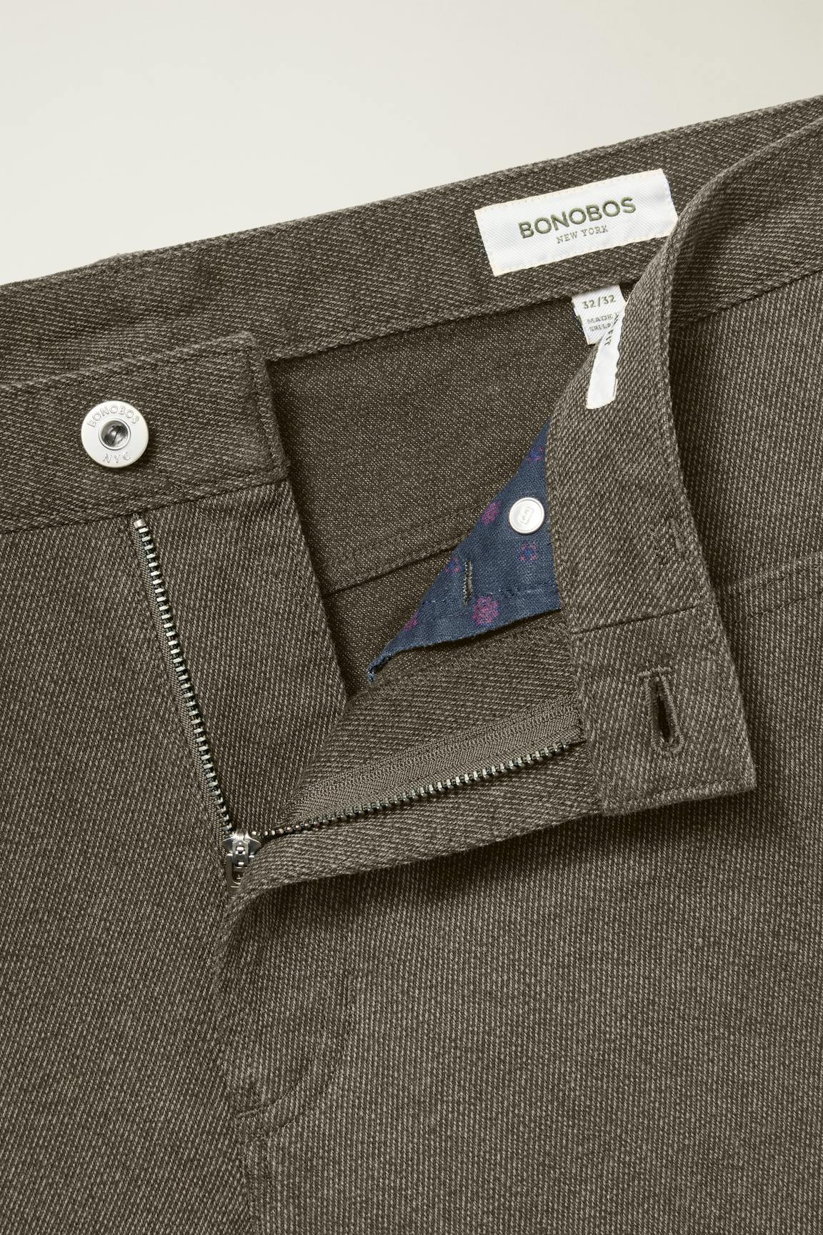 Ridgewood Textured 5-Pocket Pant