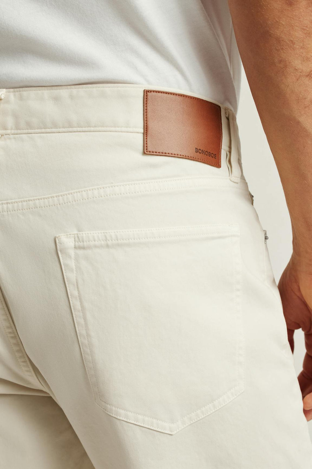 Italian Brushed 5-Pocket Pants